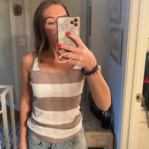 Striped tank top